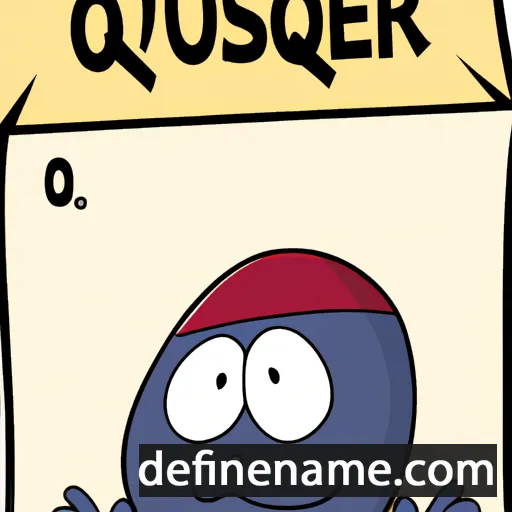 cartoon of the name Ouiser