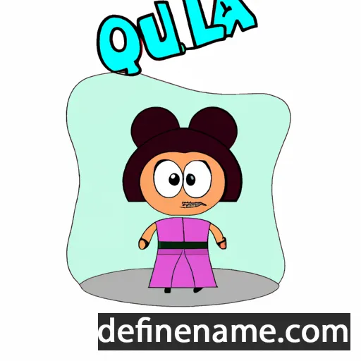 cartoon of the name Oula