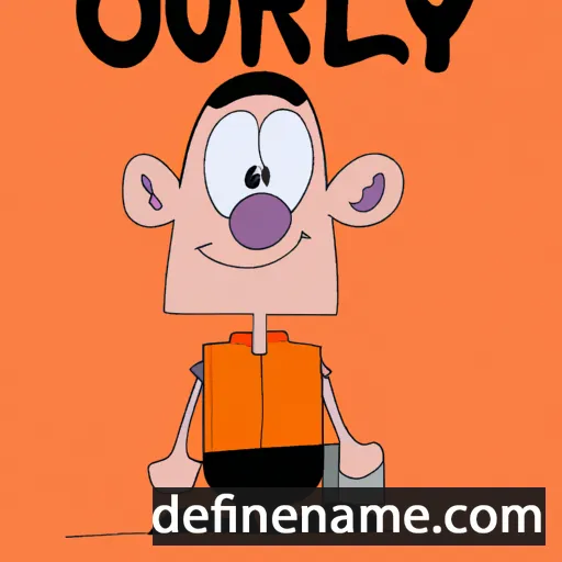 cartoon of the name Oulry