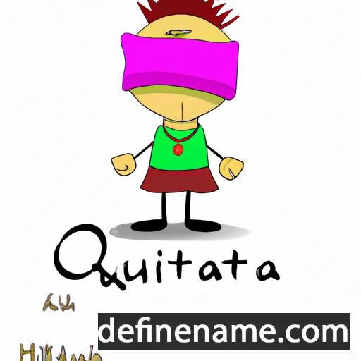 cartoon of the name Outha