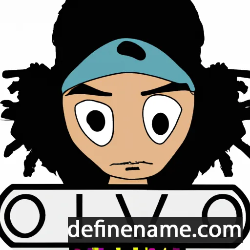 cartoon of the name Ova