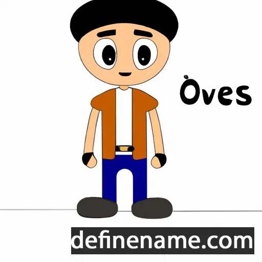 cartoon of the name Ovanes