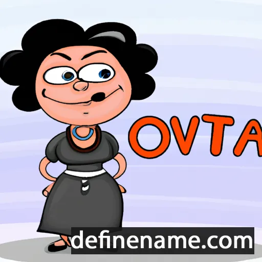 Oveta cartoon