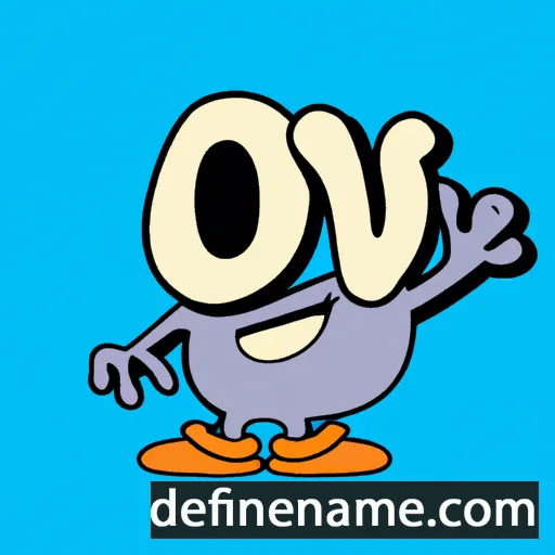 cartoon of the name Ovi