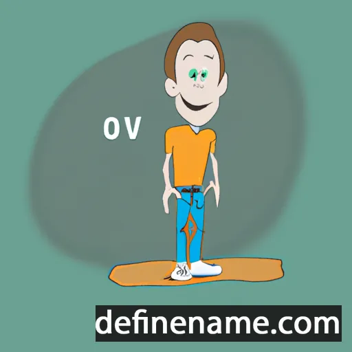 cartoon of the name Ovidi