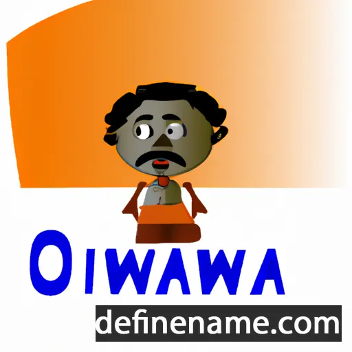 cartoon of the name Owura