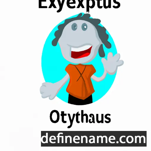 Oxytheus cartoon