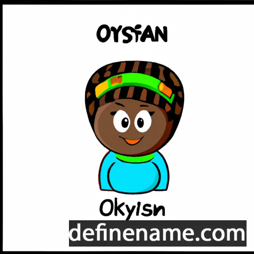 cartoon of the name Oyinkansola