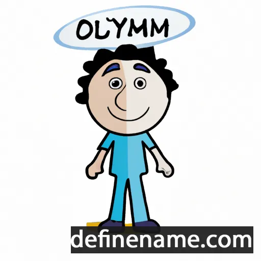 cartoon of the name Oylum