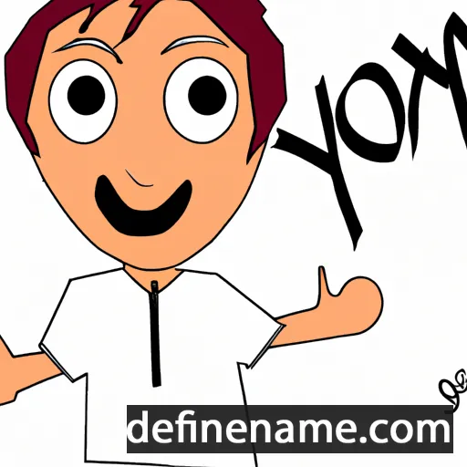 cartoon of the name Oyon