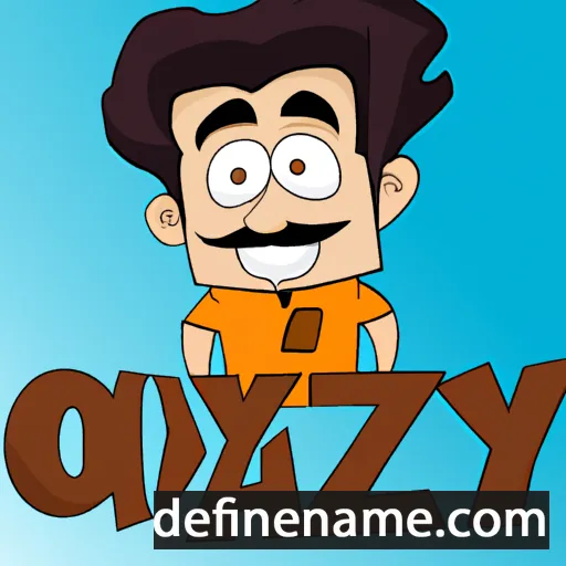 cartoon of the name Özay