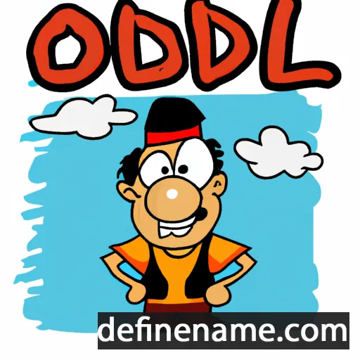 cartoon of the name Özdal