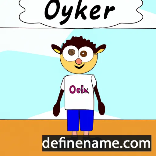 cartoon of the name Özerk