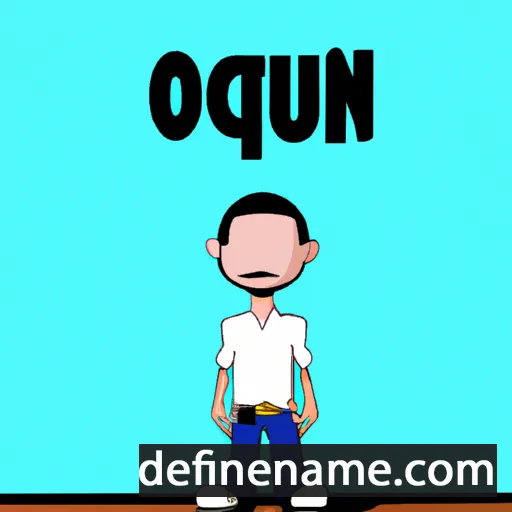 cartoon of the name Özgün