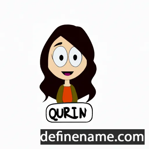 cartoon of the name Öznur