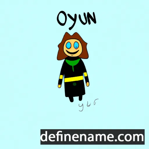 Øyrun cartoon