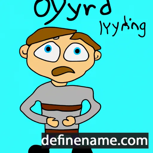 Øyvindr cartoon