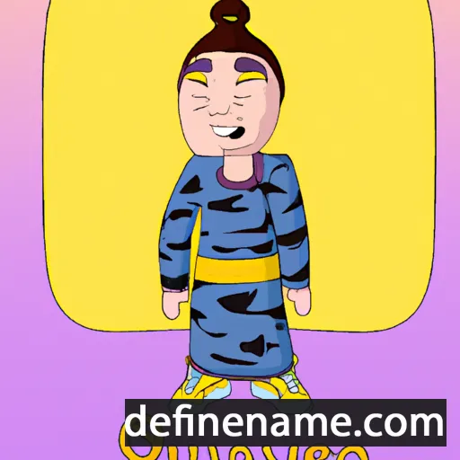 Oyuun-erdene cartoon