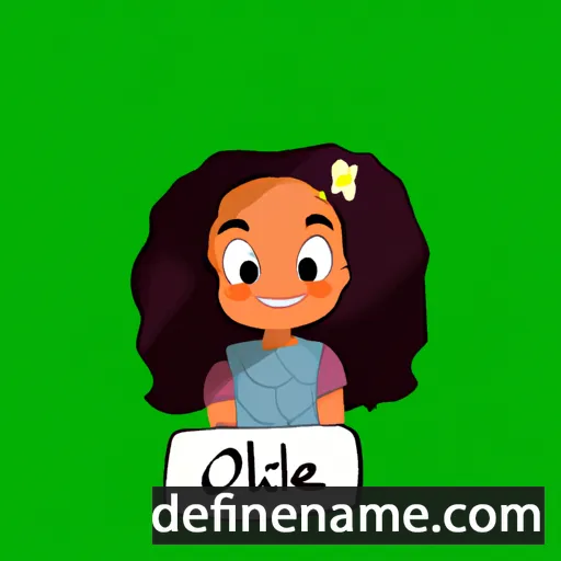 cartoon of the name Ozélia