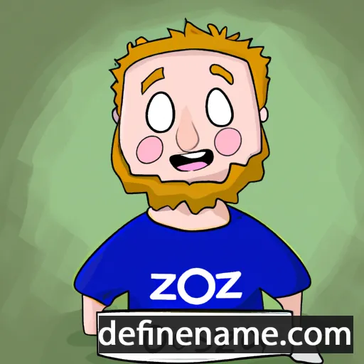 cartoon of the name Oziasz