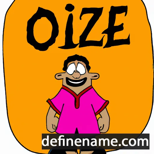 cartoon of the name Ozie