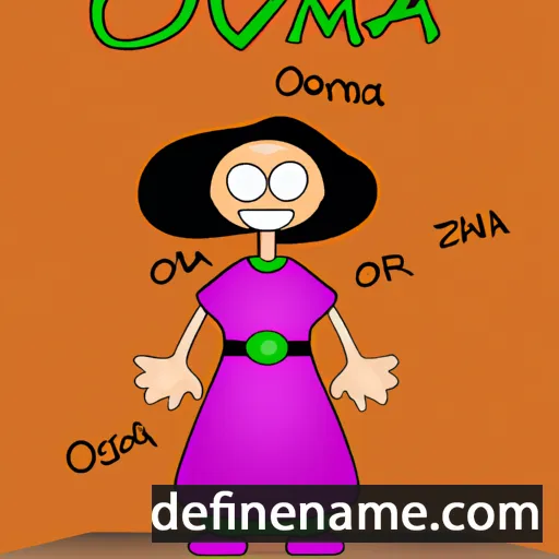 Ozma cartoon