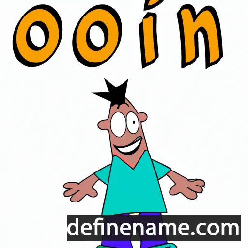 cartoon of the name Ozni