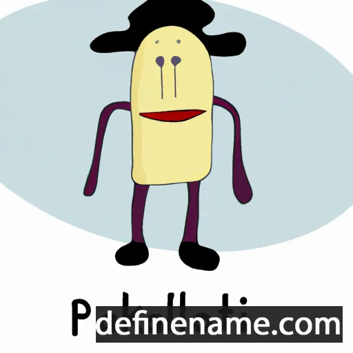 cartoon of the name Pálnatóki