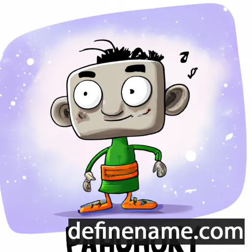 cartoon of the name Pakhomy