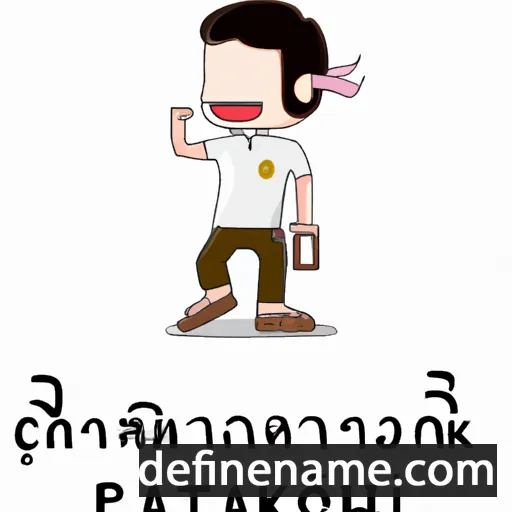 Pakornchai cartoon