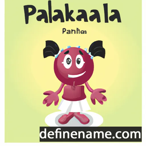 cartoon of the name Palanaka