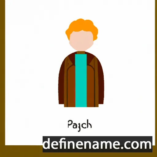 cartoon of the name Palchen