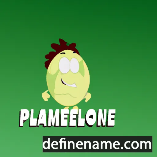 cartoon of the name Palémon