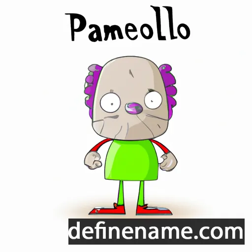 cartoon of the name Palemone