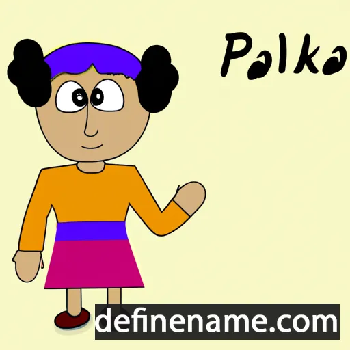 cartoon of the name Palíka