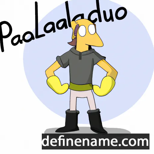 cartoon of the name Pallade