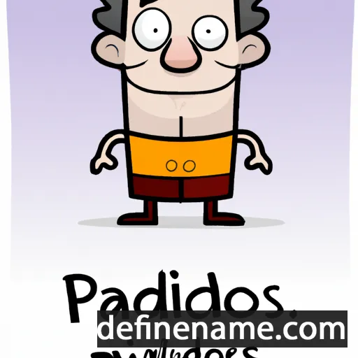 cartoon of the name Palladios