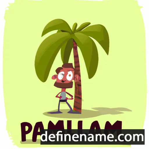 Palmeria cartoon