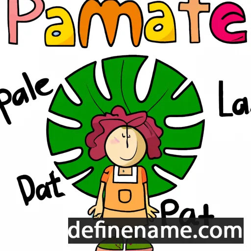 Palmetta cartoon