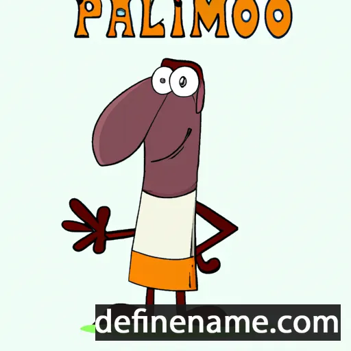 Palmino cartoon