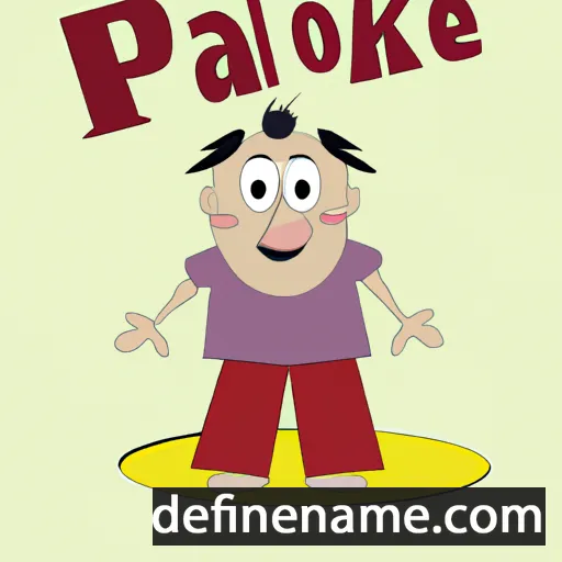 cartoon of the name Palokë