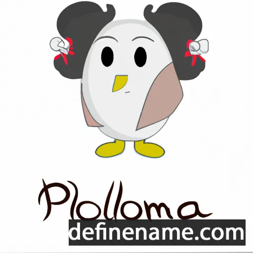 cartoon of the name Palomba