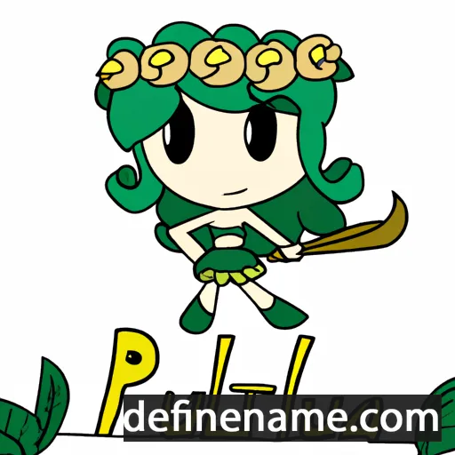 Palutena cartoon