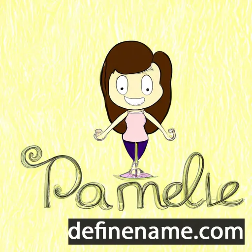 Paméla cartoon