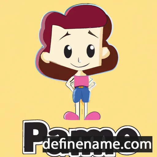 Pammie cartoon