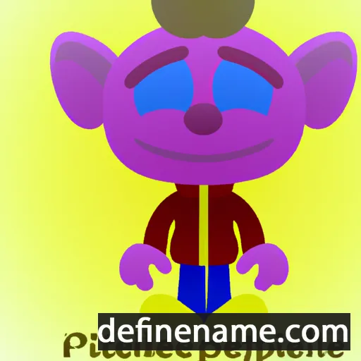 cartoon of the name Pamphile