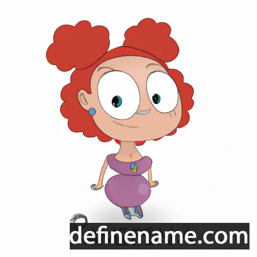 cartoon of the name Pampinea