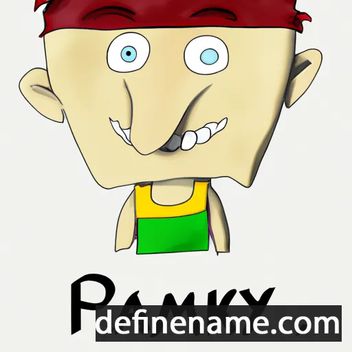 Pamyk cartoon