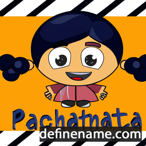 cartoon of the name Panchita