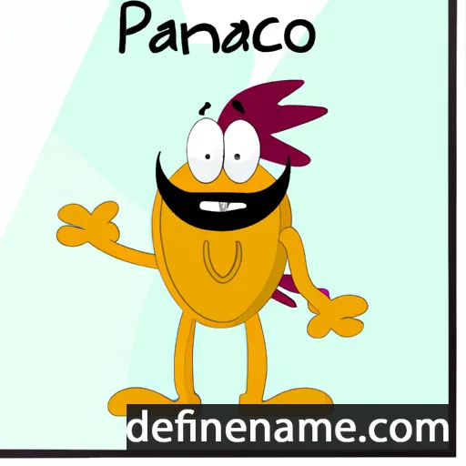 cartoon of the name Pancracio